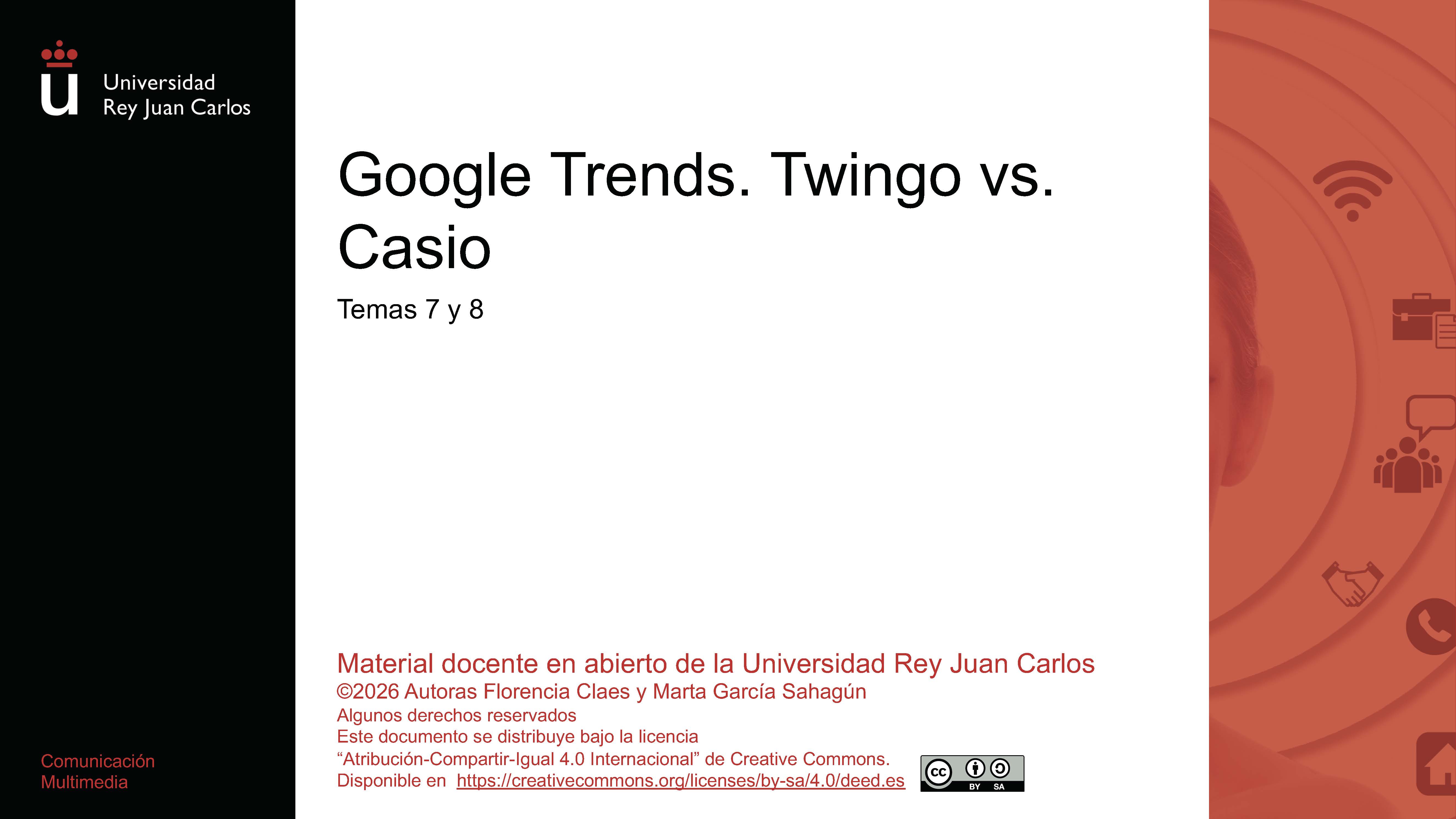 Google Trends. Twingo vs. Casio
